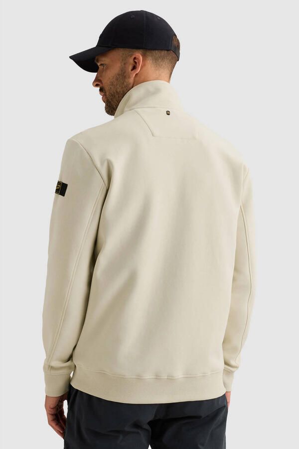 PME LEGEND Heren Truien & Vesten Zip Jacket Interlock Sweat Ecru - Foto 5