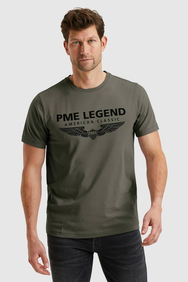 PME Legend regular T-shirt groen - Foto 2