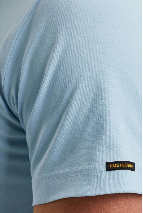 PME LEGEND Heren Polo's & T-shirts Short Sleeve R-neck Guyver Tee Lichtblauw - Foto 5