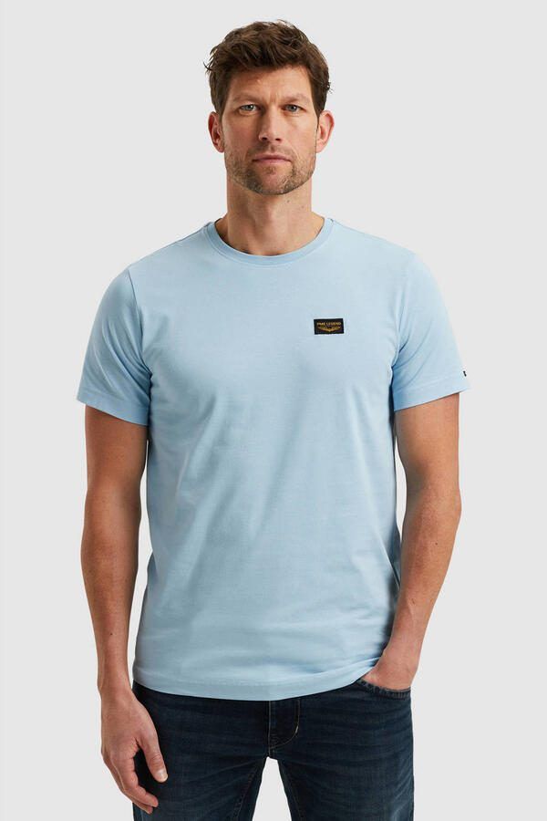 PME LEGEND Heren Polo's & T-shirts Short Sleeve R-neck Guyver Tee Lichtblauw - Foto 6