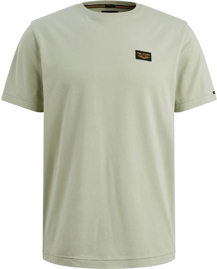 PME Legend T-shirt met labeldetail