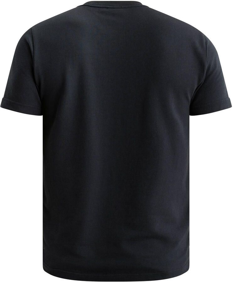 PME LEGEND T-shirt met klein artwork en wafelstructuur - Foto 2