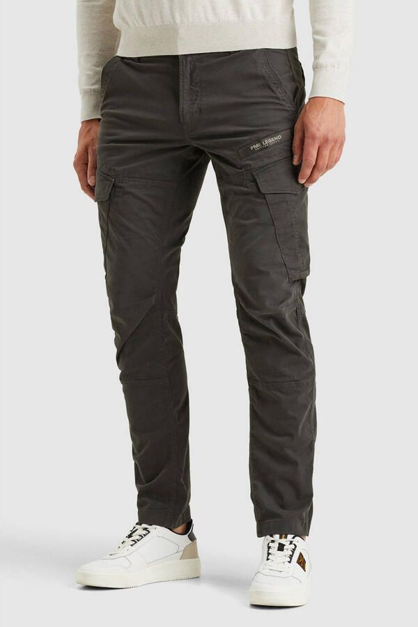 PME Legend Cargobroek met labeldetail en klepzakken model 'Nordrop' - Foto 6