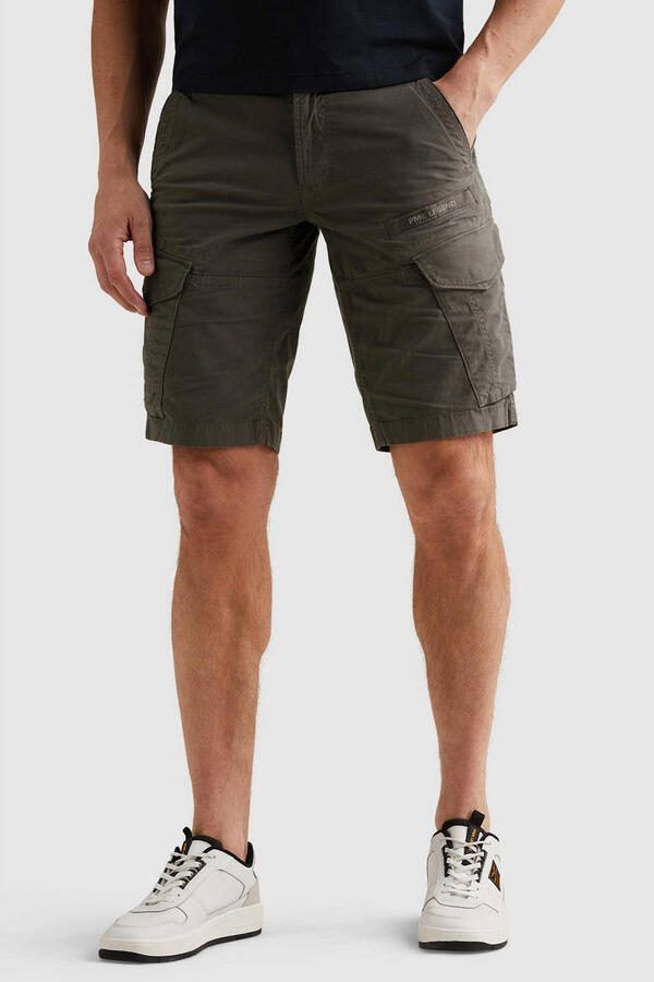 PME Legend tapered fit cargo bermuda s met klepzakken model 'Nordrop' - Foto 5