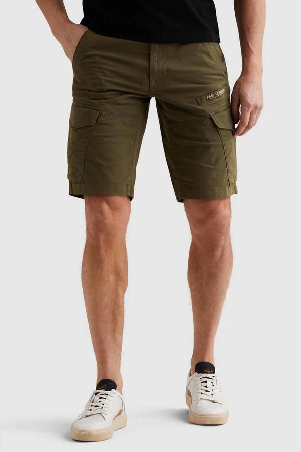 PME Legend tapered fit cargo bermuda s met klepzakken model 'Nordrop' - Foto 3