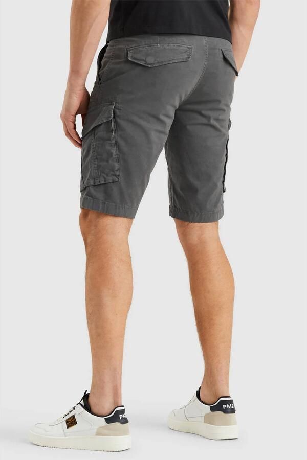 PME Legend Slim fit korte cargobroek met labelprint model 'NORDROP' - Foto 2