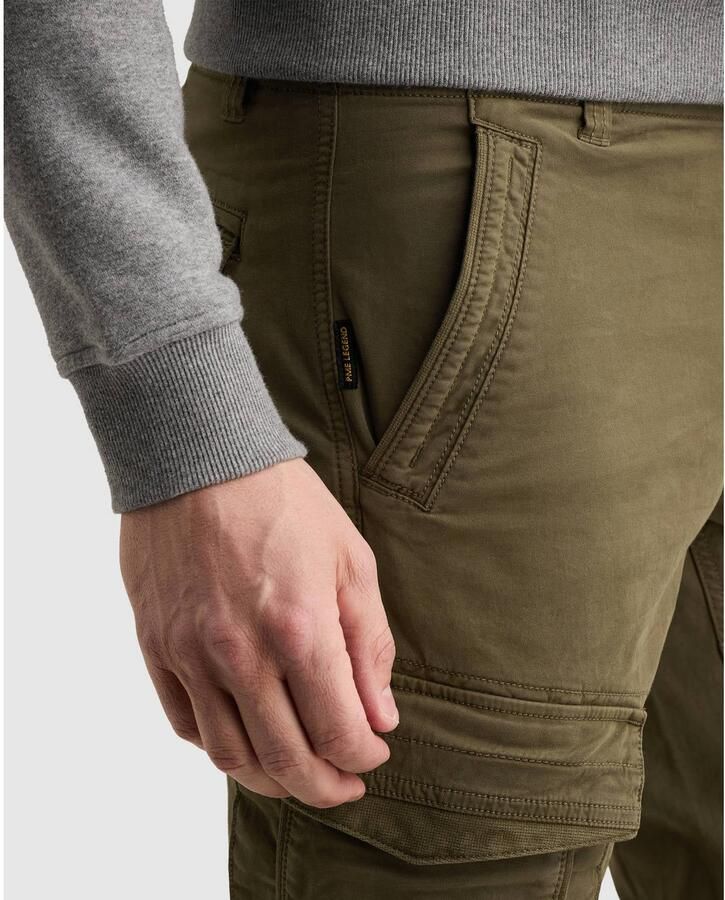 PME Legend Slim fit broek van katoenmix in cargo-look - Foto 2