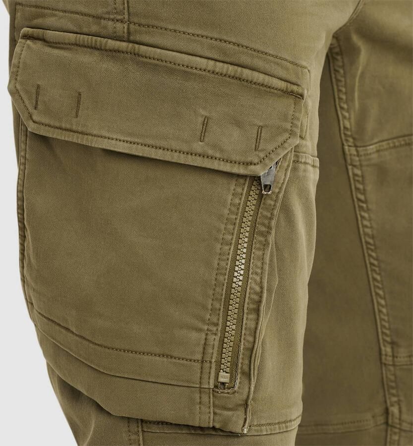 PME Legend tapered EXPEDIZER CARGO sweatbroek groen - Foto 2