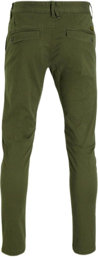PME Legend tapered fit chino american classics donkergroen