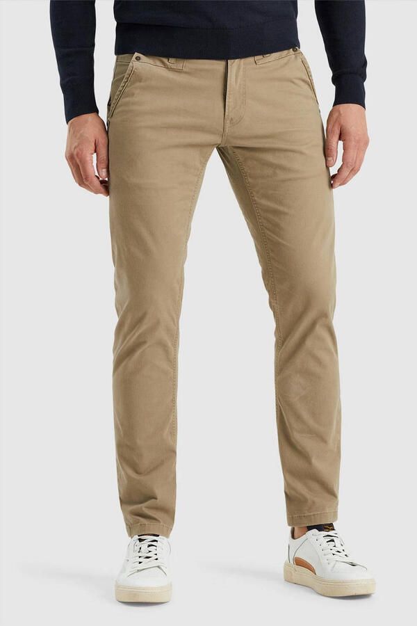 PME LEGEND Heren Broeken Twin Wasp Chino Left Hand Stretch Twill Beige - Foto 6