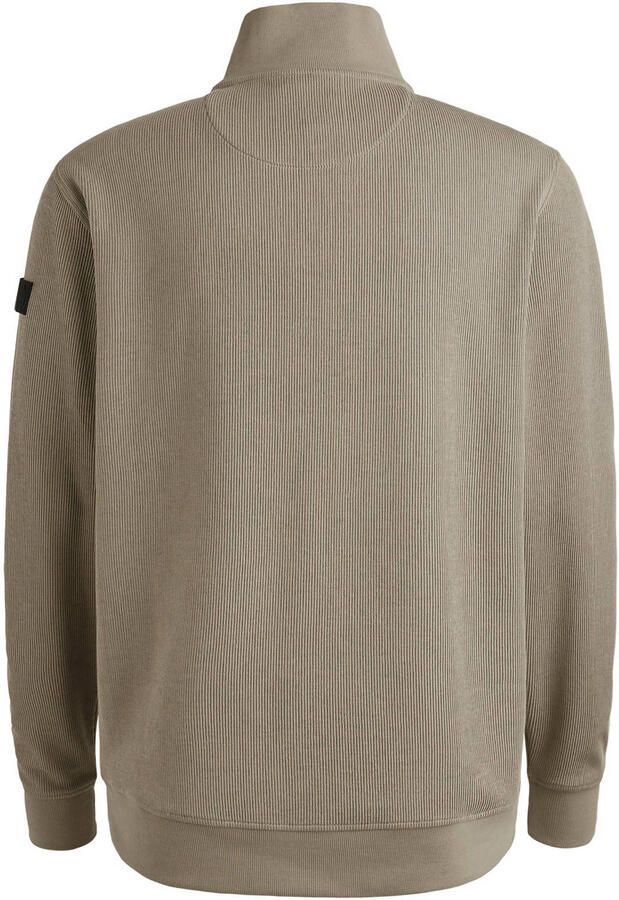 PME Legend trui met ingebreid patroon beige - Foto 1