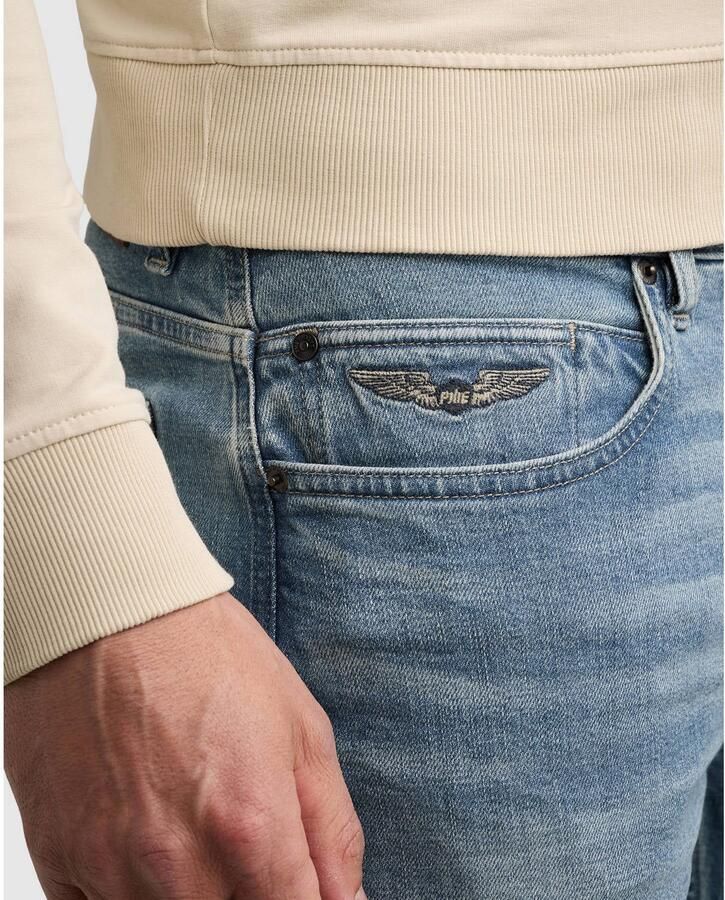 PME Legend WINGLOAD relaxed fit straight leg jeans blauw - Foto 2