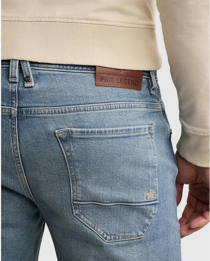 PME Legend WINGLOAD relaxed fit straight leg jeans blauw - Foto 3