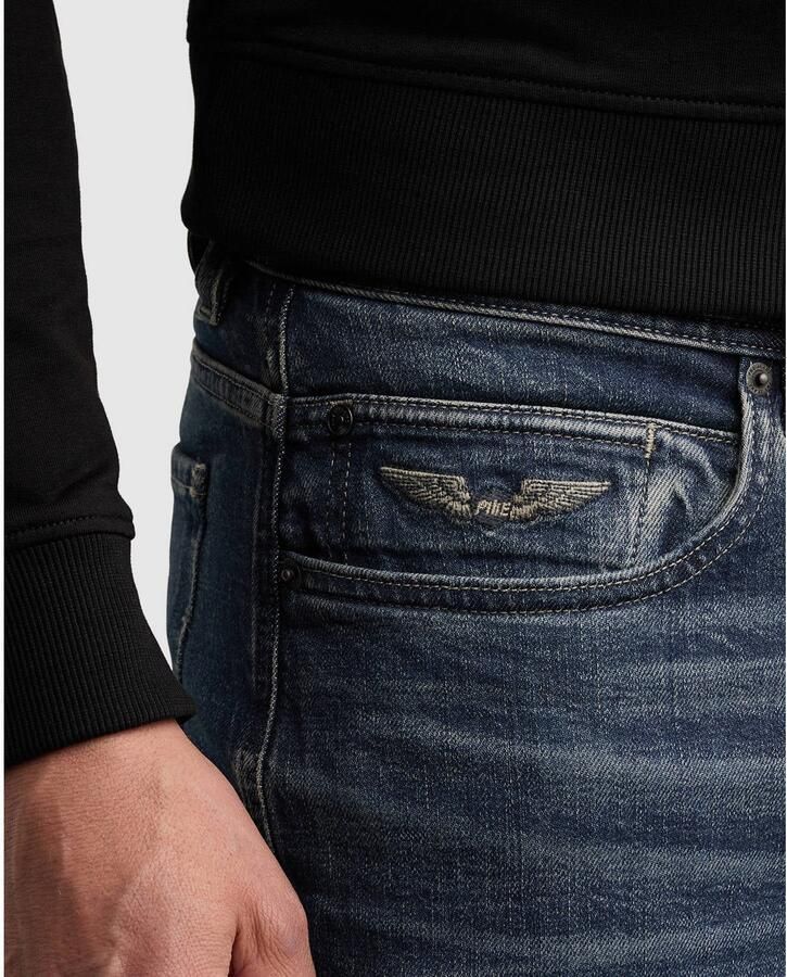 PME Legend WINGLOAD relaxed fit straight leg jeans donker indigo - Foto 2