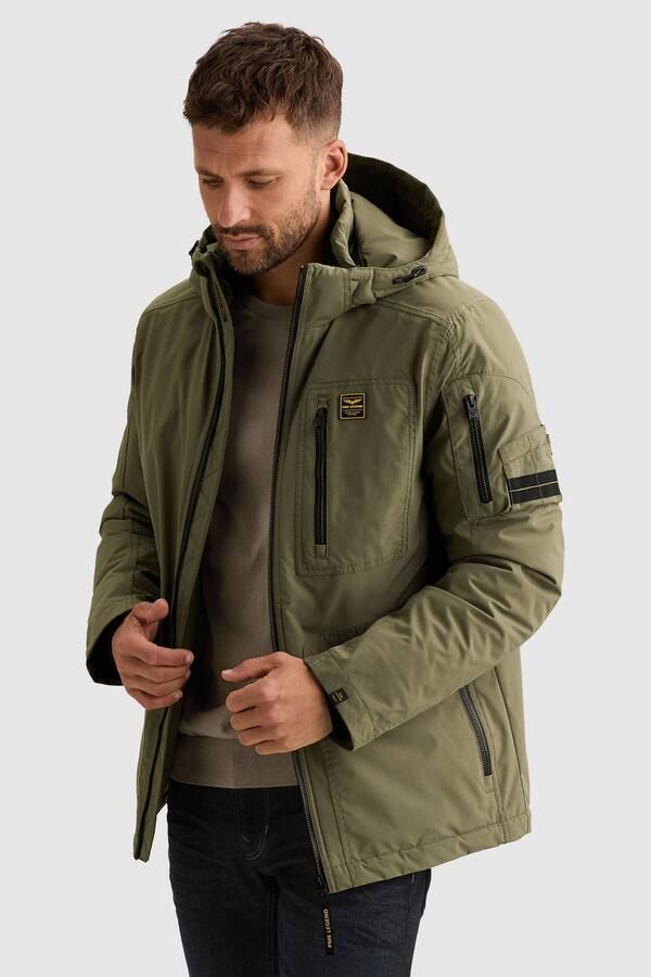 PME Legend winter softshell jas donkergroen