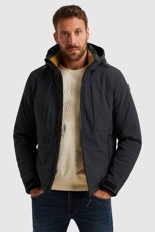 PME Legend winterjas donkerblauw