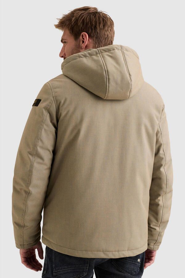 PME LEGEND Heren Jassen Semi Long Jacket Strator Melange Twill Khaki - Foto 6