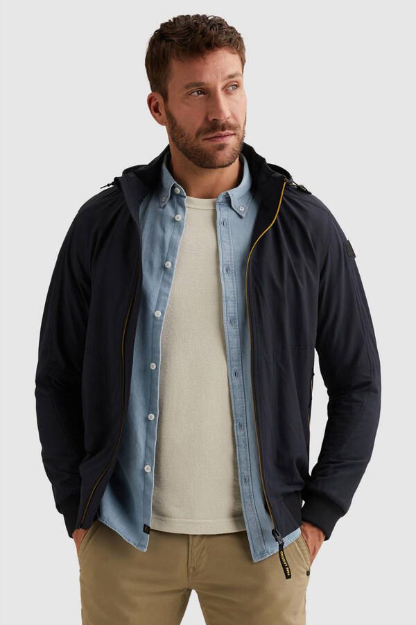 PME LEGEND Heren Jassen Stretch Flightjacket Donkerblauw - Foto 5