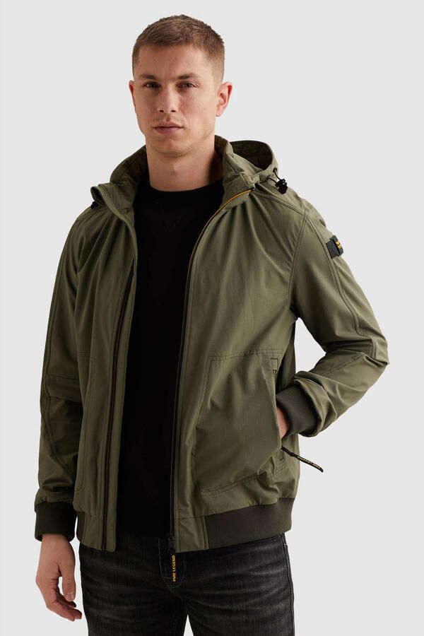 PME LEGEND Heren Jassen Stretch Flightjacket Khaki - Foto 5