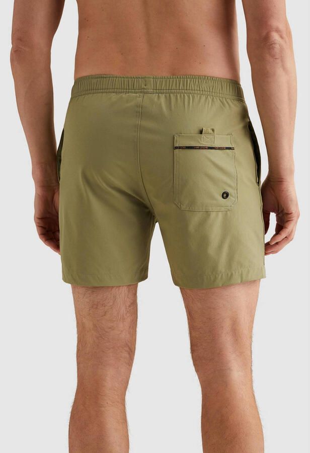 PME Legend zwemshort met logo olijfgroen - Foto 3
