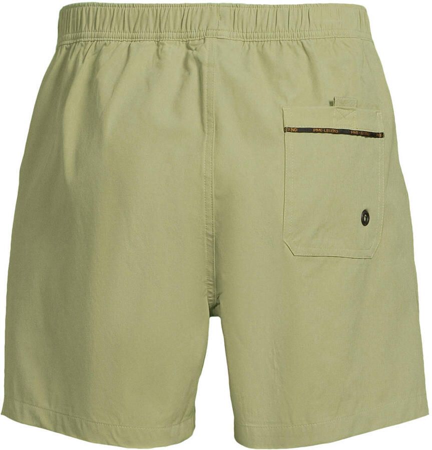 PME Legend zwemshort met logo olijfgroen - Foto 2
