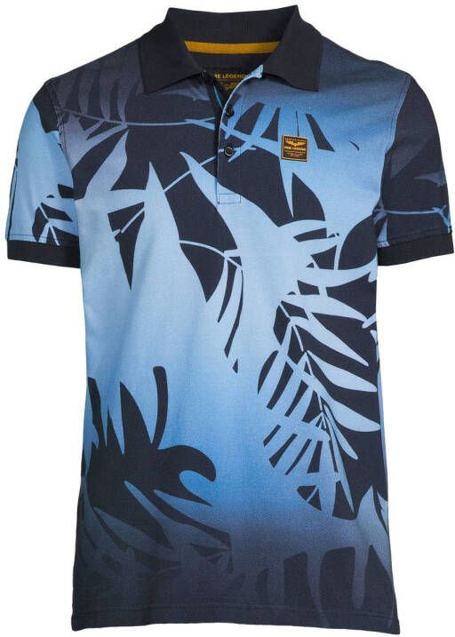 PME Legend polo met all over print 5110
