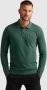 PME LEGEND Heren Polo's & T-shirts Long Sleeve Polo Pique Garment Dye Groen - Thumbnail 2