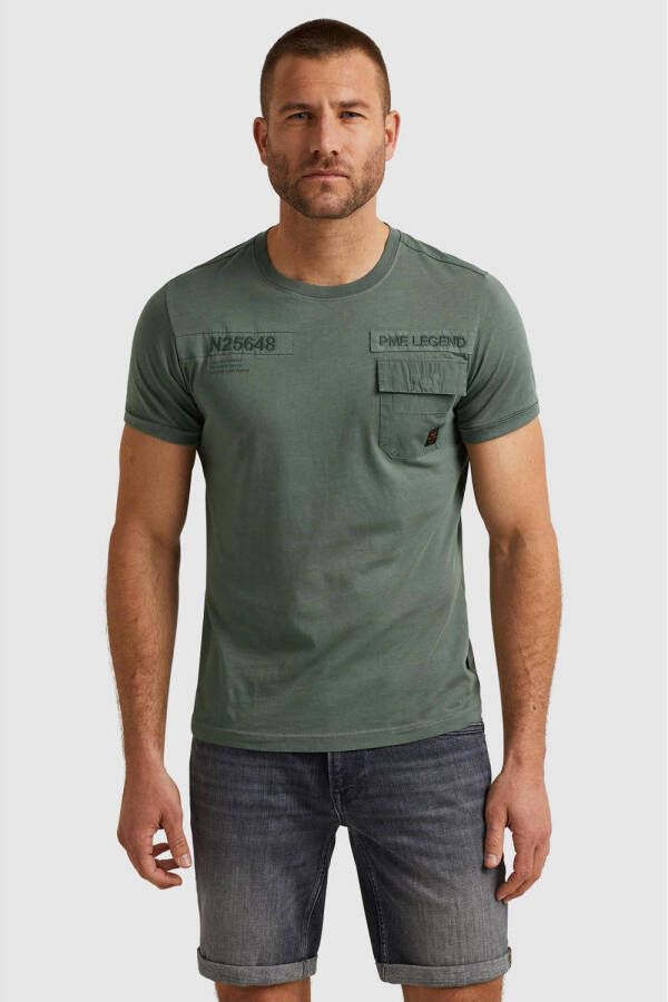 PME Legend Korte Mouwen Single Jersey T-Shirt
