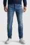 PME Legend Blauwe Slim Fit Jeans Commander 3.0 Fresh Mid Blue - Thumbnail 2