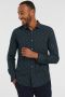 PME Legend Long sleeve shirt allover print po black Zwart Heren - Thumbnail 1
