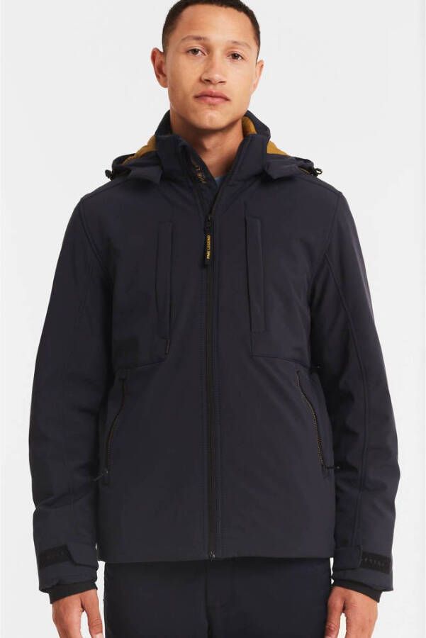 PME Legend Semi long jacket performance hawkd salute Blauw Heren