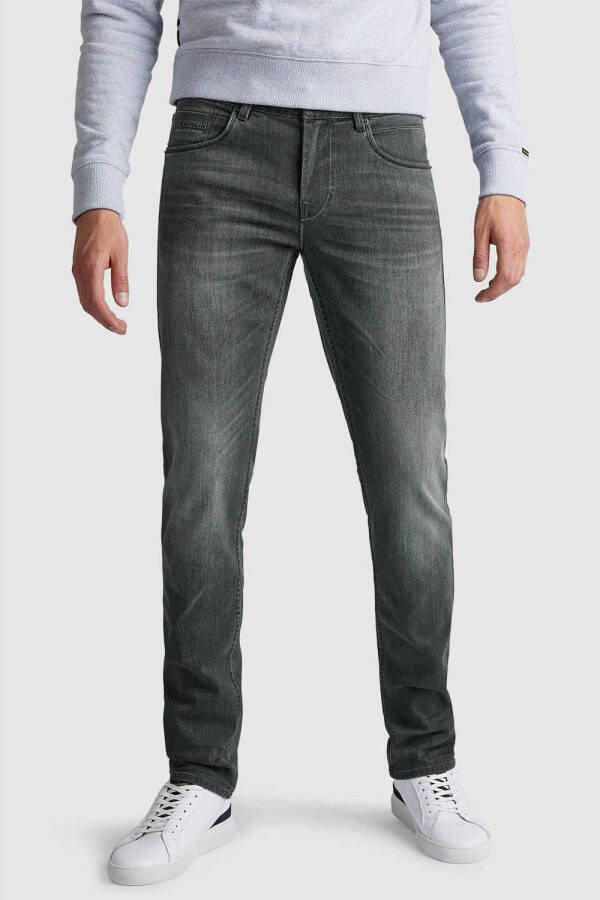 PME Legend Stijlvolle Slim-fit Jeans met Comfortabele en Flexibele Pasvorm Grijs Heren