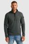 PME LEGEND Heren Truien & Vesten Half Zip Collar Interlock Jersey Groen - Thumbnail 1