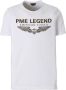PME Legend R-Hals Single Jersey SS T-shirt Wit Heren - Thumbnail 1