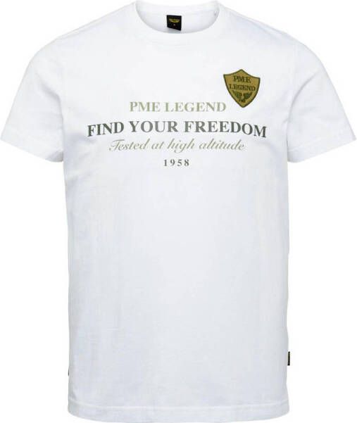 PME Legend T-shirt met printopdruk 7003