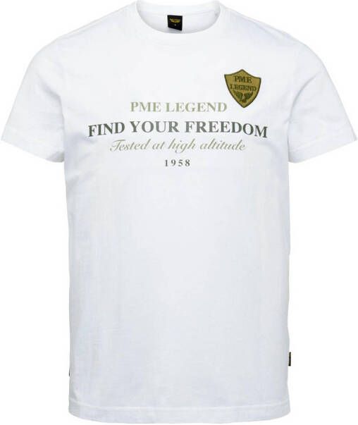 PME Legend T-shirt met printopdruk 7003