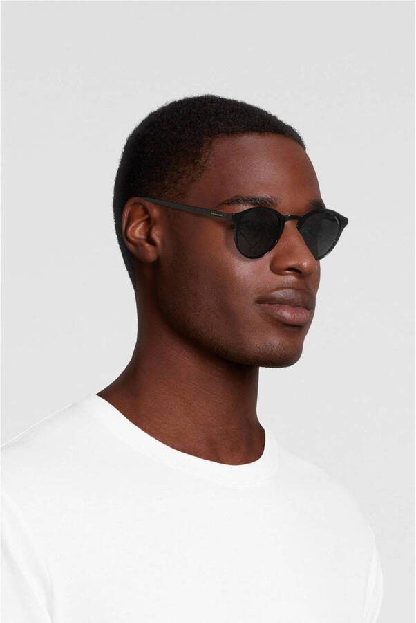 Polaroid Klassieke Modern-Vintage Zonnebril Black Unisex - Foto 2