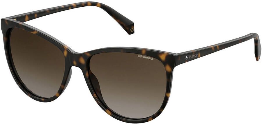 Polaroid zonnebril 4066 S met tortoise print bruin