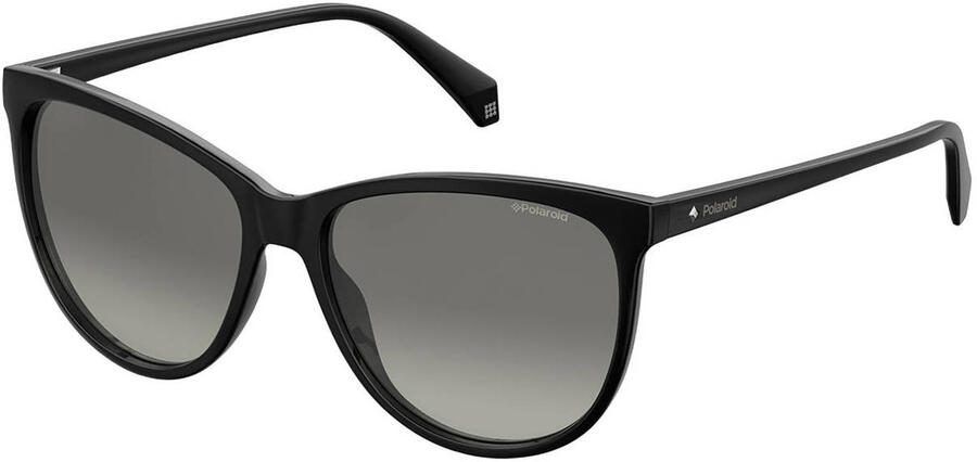 Polaroid Zwarte Grijze Zonnebril Black Dames