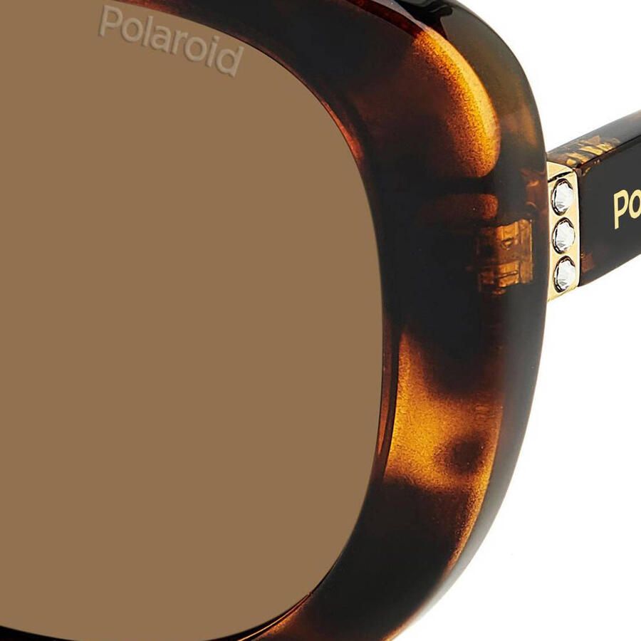 Polaroid zonnebril 4154 S X met tortoise print bruin - Foto 2