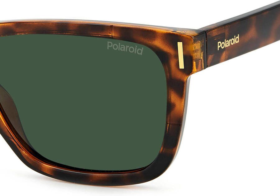 Polaroid Unisex Acetaat Ovale Zonnebril Brown Unisex - Foto 2