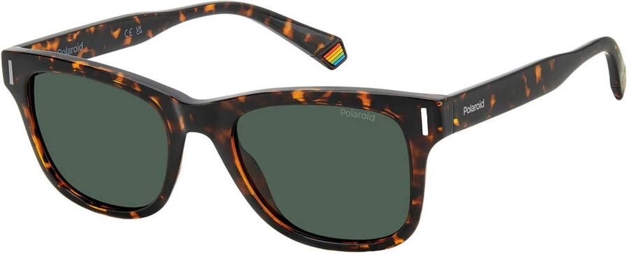 Polaroid zonnebril 6206 S met tortoise print bruin