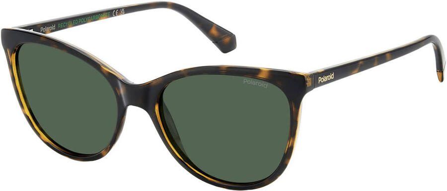 Polaroid zonnebril met tortoise print PLD 4179 S bruin