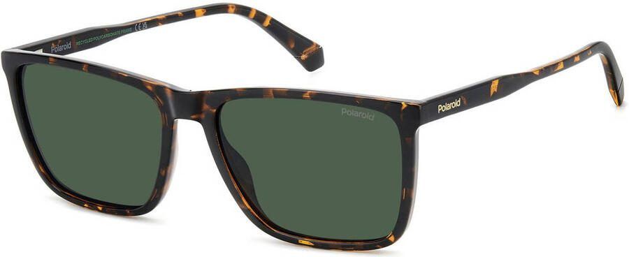 Polaroid zonnebril met tortoise print PLD 4180 S bruin