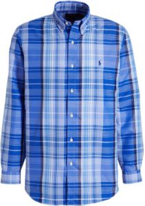 POLO Ralph Lauren regular fit overhemd met borduursels blue multi