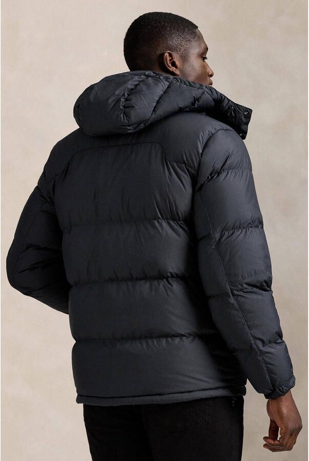 POLO Ralph Lauren Big & Tall gewatteerde jas zwart - Foto 2