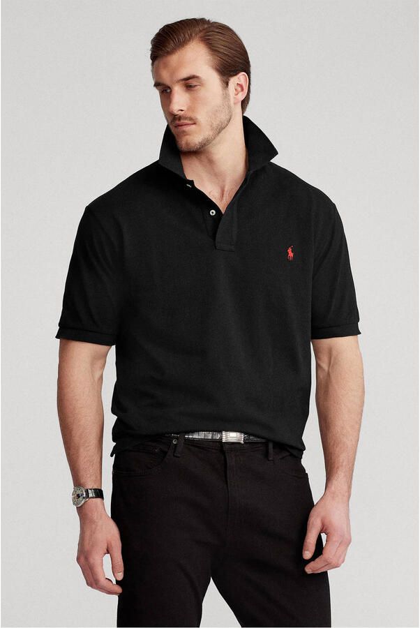 Polo Ralph Lauren Big & Tall PLUS SIZE poloshirt met labelstitching