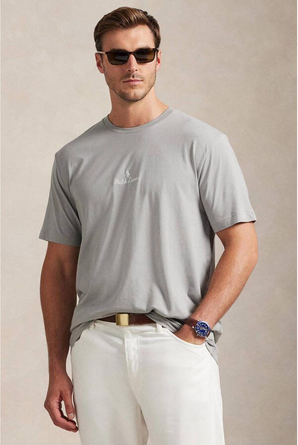 Polo Ralph Lauren Big & Tall regular T-shirt Plus Size grijs