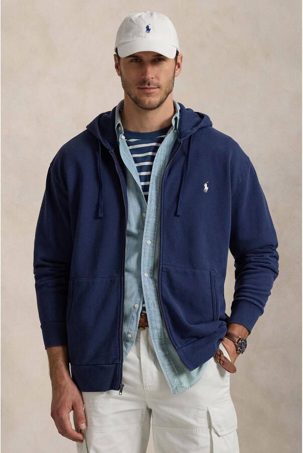 POLO Ralph Lauren Big & Tall sweatvest donkerblauw