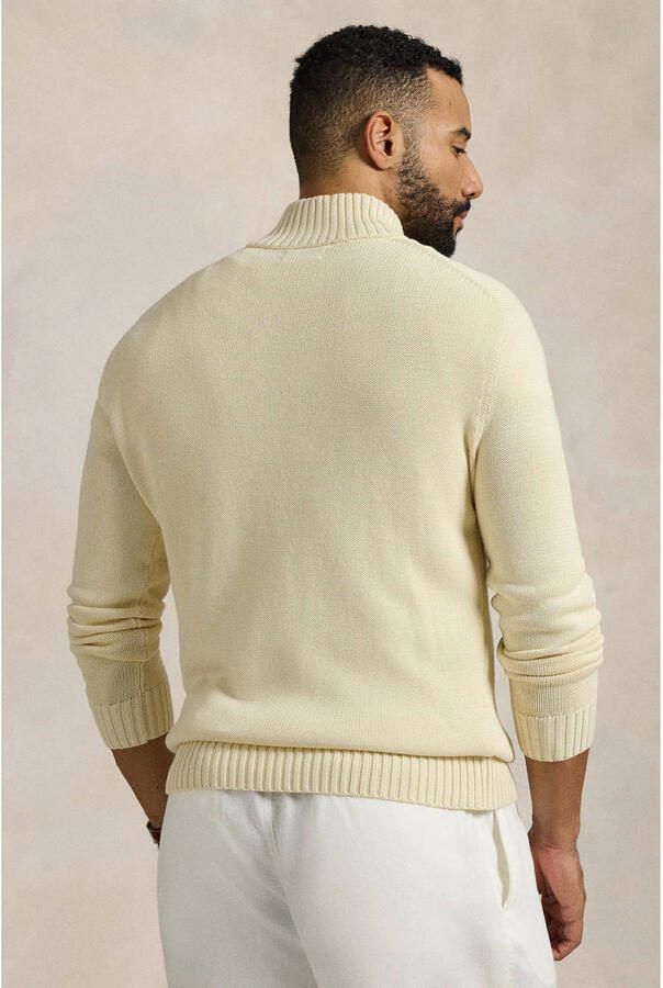 Polo Ralph Lauren Big & Tall trui fijn gebreid Plus Size ecru - Foto 3